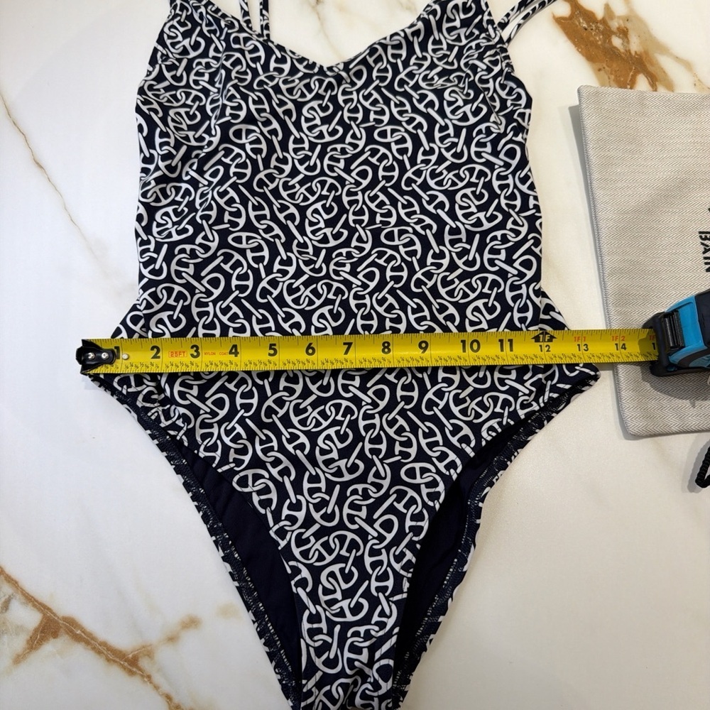 Hermes Swim One Piece in blue and White - Picture 7 of 11